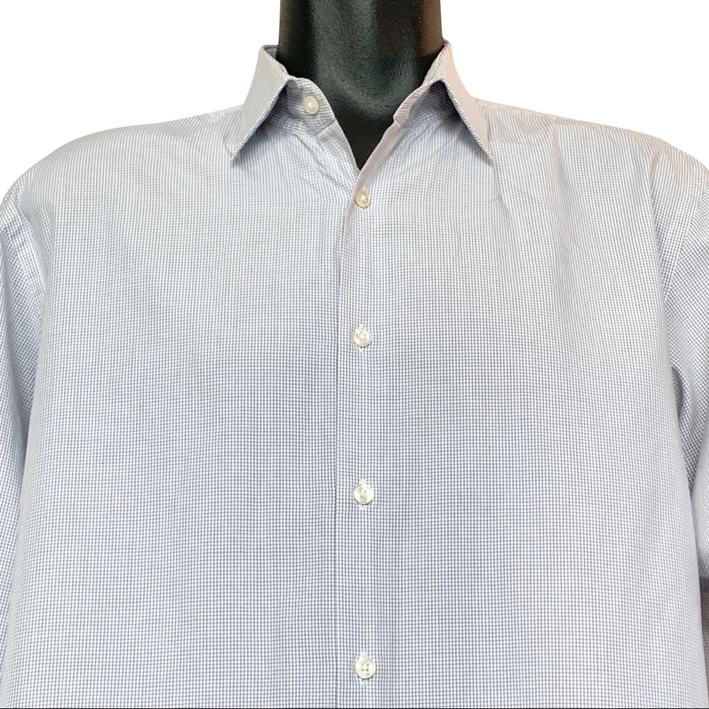 Hugo BOSS Micro-Check Regular Fit Dress Shirt